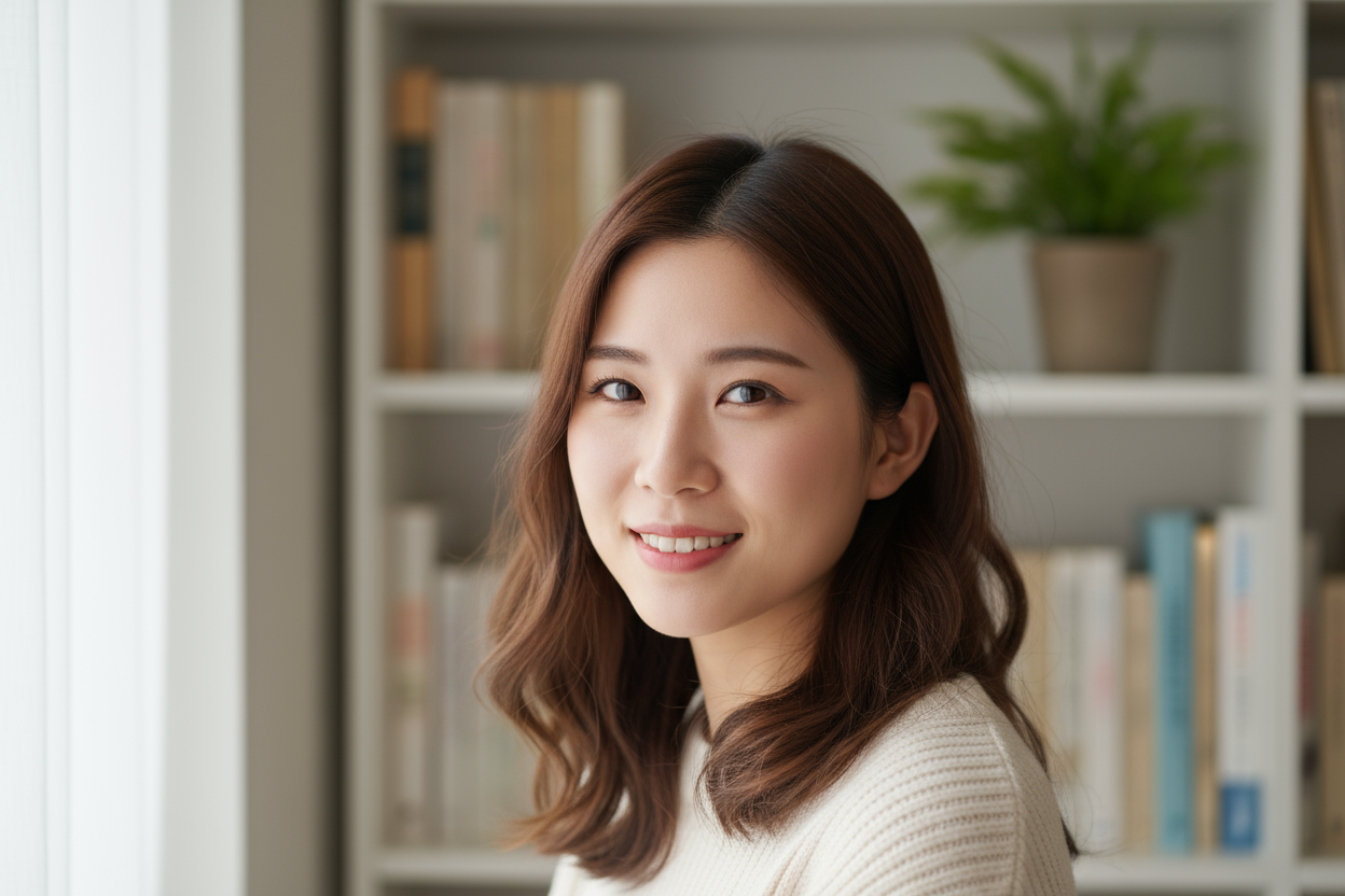 Author profile pic like a girl 